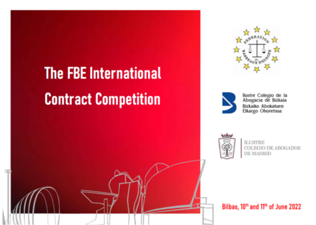 You are currently viewing FBE International Contract Competition – Bilbao, 10th and 11th of June 2022