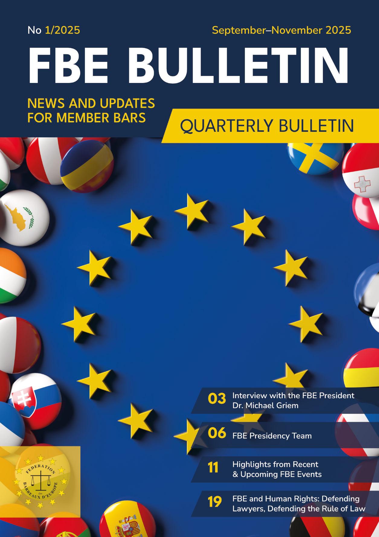 You are currently viewing FBE Bulletin 1/2025